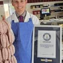 Gavin with his certificate. Image supplied by Gavin Reynolds.