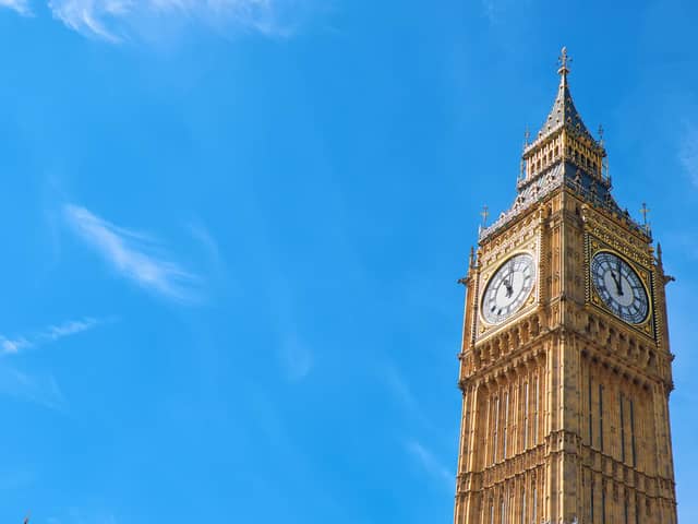 New Year tradition of the chimes of Big Ben at midnight (photo: Adobe)