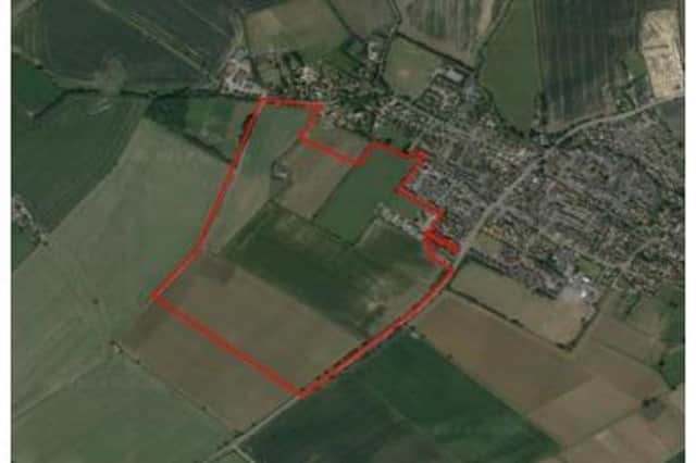 The location of the proposed development (Source: google.com/maps) Screenshot Application's Housing and Planning Statement. Image:LDRS