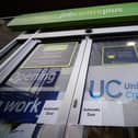 Central Bedfordshire has seen a sharp rise in the number of people claiming universal credit