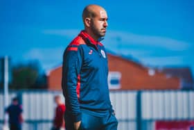 Biggleswade United boss Cristian Colas.