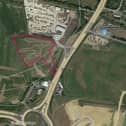 Approximate site location Screenshot Google My Maps Map Data (C)2025 Imagery (C)2025 Airbus, Maxar Technologies Image: LDRS