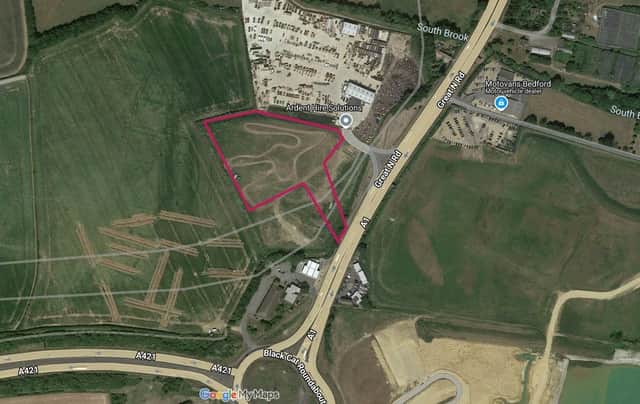 Approximate site location Screenshot Google My Maps Map Data (C)2025 Imagery (C)2025 Airbus, Maxar Technologies Image: LDRS