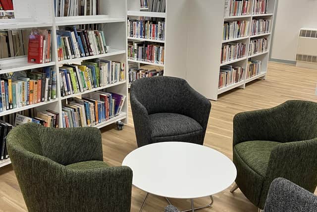 The new library in Biggleswade. Picture: Central Bedfordshire Council