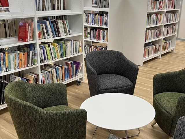 The new library in Biggleswade. Picture: Central Bedfordshire Council