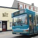 An Arriva bus in Leighton Buzzard.