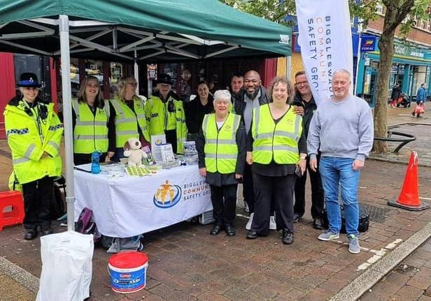 The PCC and MP attended Biggleswade Community Safety Group's event. Photo: Biggleswade Community Safety Group.