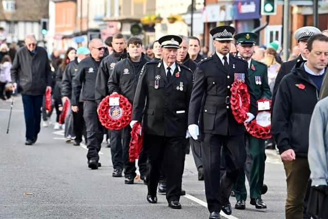 Remembrance Day in Biggleswade, 2025. Image: June Essex