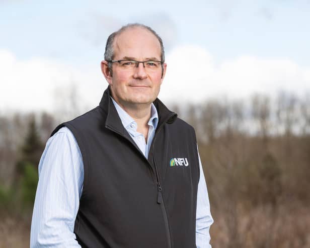 NFU President Tom Bradshaw.