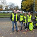 Members of BGN litter picking. Photo: BGN.