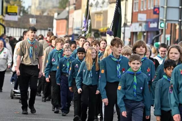 Remembrance Day in Biggleswade, 2025. Image: June Essex.