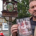 Shaun Pinner's book launch in Sandy. Picture: Tony Margiocchi