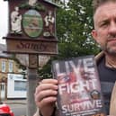 Shaun Pinner's book launch in Sandy. Picture: Tony Margiocchi