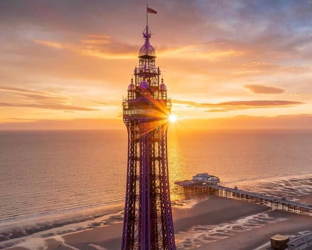 The genuinely iconic Blackpool Tower