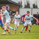 Action from Saturday's encounter with Coventry Sphinx. Photo by Cosmin Iftode.