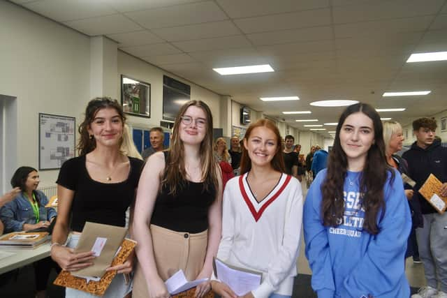 GCSE results at Samuel Whitbread Academy. Image: BEST