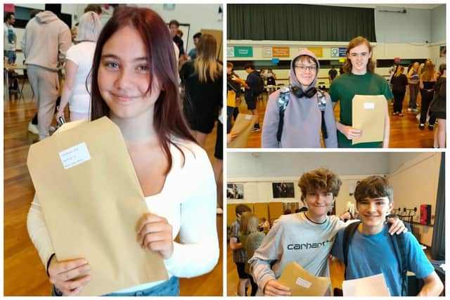 Students marked a successful GCSE results day at Stratton Upper School