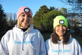 Maryanne (left) and Tanya (right) will swap their office for the valleys and beautiful mountain scenery of Iceland this March to raise vital funds for Sue Ryder