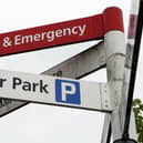 Accident and Emergency Sign. Picture: Chris Radburn/PA