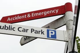 Accident and Emergency Sign. Picture: Chris Radburn/PA
