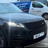The Range Rover Velar. The family now has a new car - but not from Cinch. Image: Sam Saterlay.