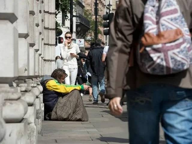 Homeless man. Picture: Laura Lean/PA