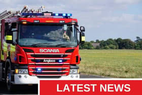 Pictured: Bedfordshire Fire and Rescue service