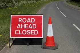 There will be several lane closures on the A1