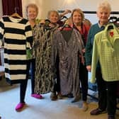 Left to right: Christina, Judi and Geraldine and Jo Landucci, fundraiser at Sue Ryder St John's. Photo: Sue Ryder.