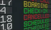 The figures reveal delayed and cancelled flights from Luton Airport