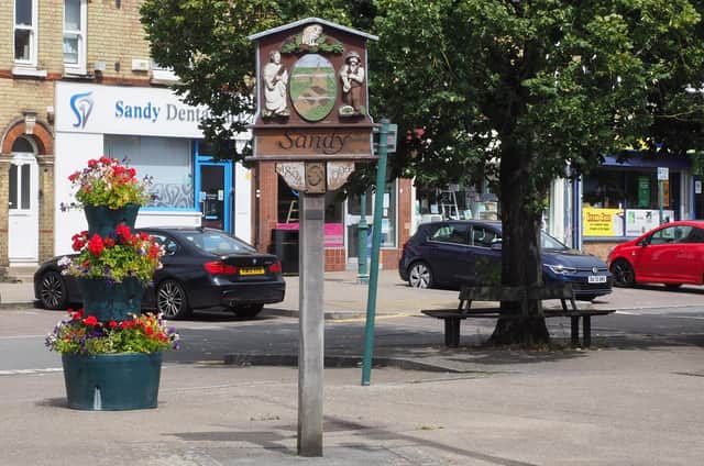 Sandy town centre. Picture: Tony Margiocchi