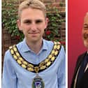 Cllr Grant Fage and MP Richard Fuller. Images: Biggleswade Town Council/Richard Fuller MP.