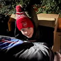 The Scouts kicked off their fundraising with a cardboard box sleepout.