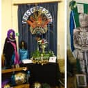 The St Mary's Church Jubilee art and flower exhibition.