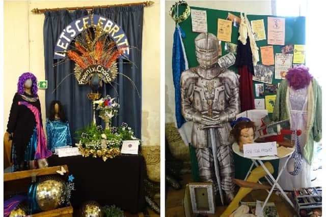 The St Mary's Church Jubilee art and flower exhibition.