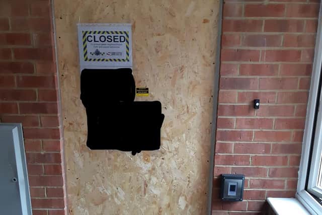 The property will be closed for three months. Image: Biggleswade Community Policing Team.