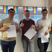Stratton Upper School GCSE results. Image: Meridian Trust.