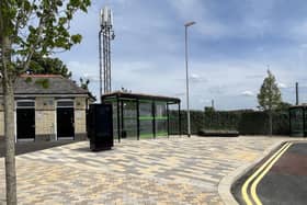 Biggleswade's new transport interchange. PIC: Biggleswade Town Council