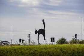 The Black Cat roundabout