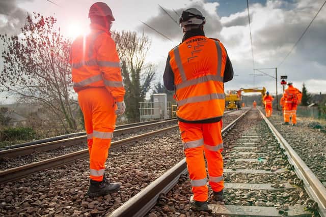 Thameslink and Great Northern disruption: Network Rail engineers will be hard at work improving track and power over the next two weekends. Image: Network Rail.