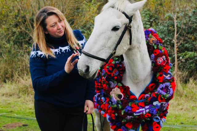 Beautiful wreath which was created by one of over lovely followers on our Facebook page
