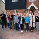 Residents at Clifton Gardens were invited to meet with Mulberry Homes staff to celebrate the end of 