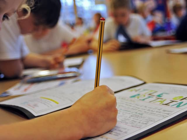 File photo of children in class.