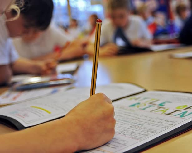 File photo of children in class.