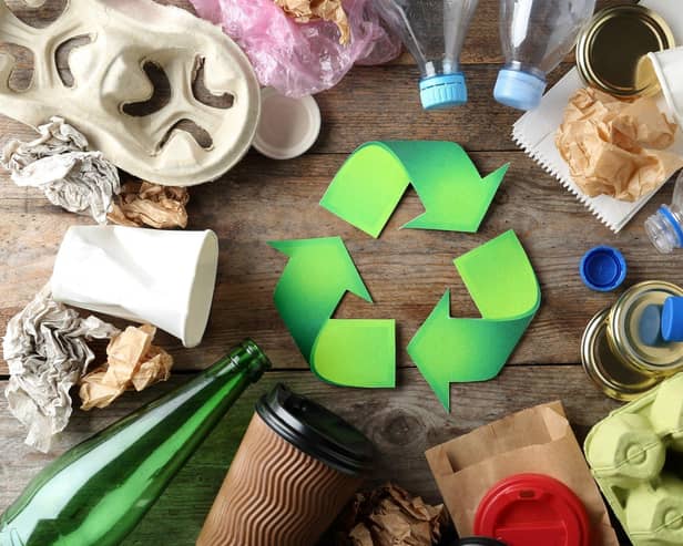 Some of the many materials that can be recycled (photo: adobe.com)