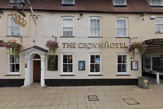 The Crown Hotel's toilets have been given a Platinum Plus rating