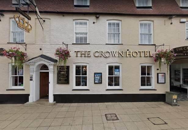 The Crown Hotel's toilets have been given a Platinum Plus rating