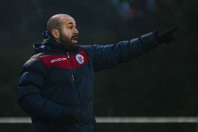 Cristian Colas's side host Maccabi London Lions in the FA Vase. Photo: Cosmin Iftode.