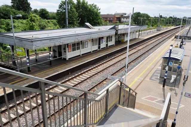 Biggleswade train station - photo Tony Margiocchi