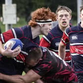 Action from Biggleswade's win over Queens.